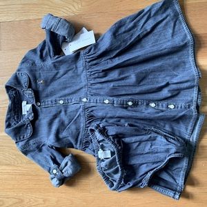 Ralph Lauren Baby Girl Denim Dress 24 months